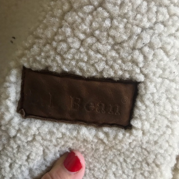 Shearling genuine coat - Picture 5 of 5